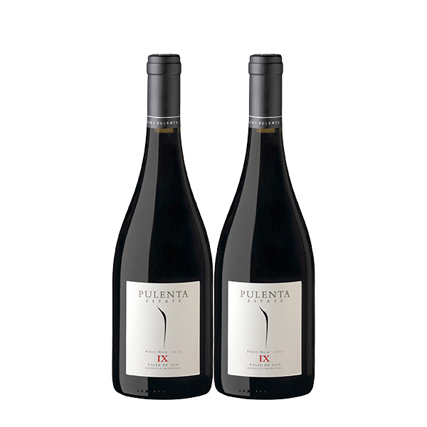 Pulenta Estate Pinot Noir IX 750 ml. x 2 Botellas