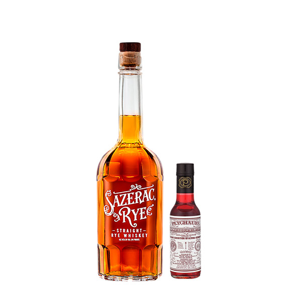 Sazerac Rye Straight Whiskey 750 ml. + Peychaud's Bitter 5 oz