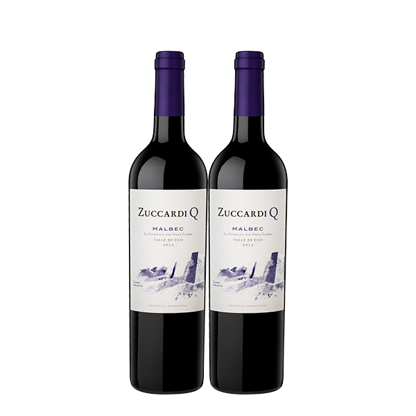 Zuccardi Q Malbec 750 ml x 2 Botellas
