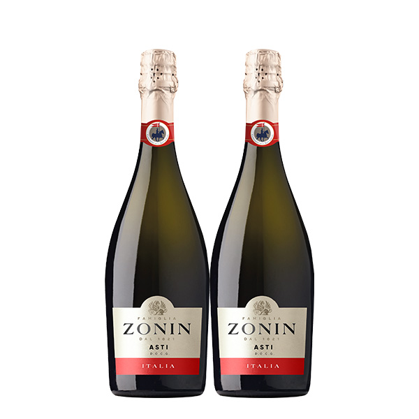 Asti Zonin 750 ml. x 2 Botellas