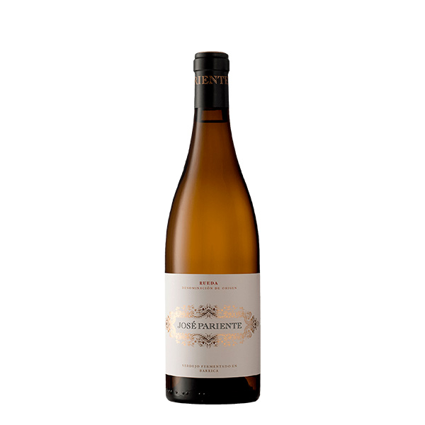 Vino blanco español de la Bodegas José Pariente Verdejo Fermentado en Barrica 750 ml.