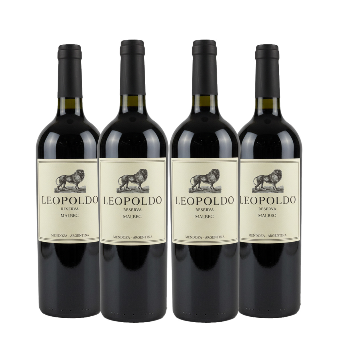 Leopoldo Reserva Malbec by Zuccardi 750 ml x 4 Botellas