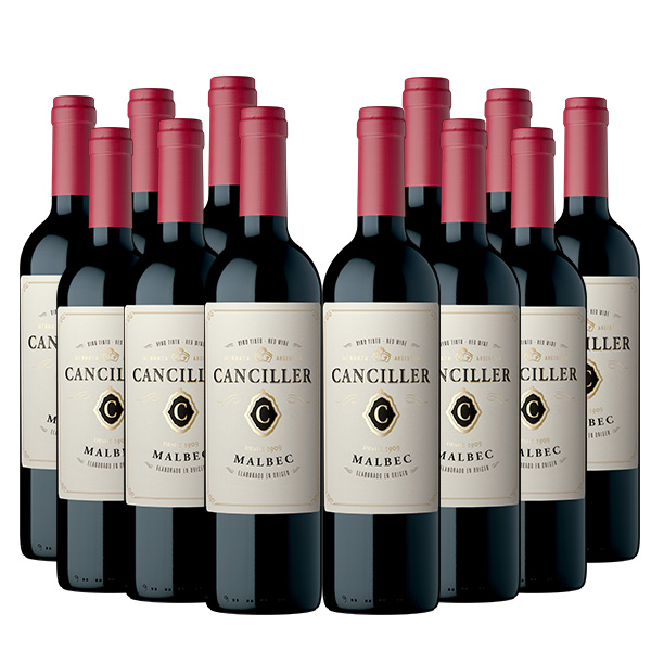 Canciller Malbec 750 ml. x 12 Botellas