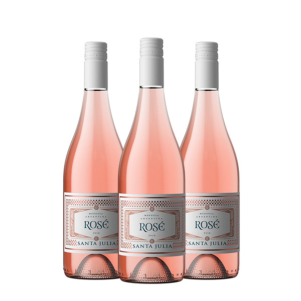 Santa Julia Rosé 750 ml. x 3 Botellas