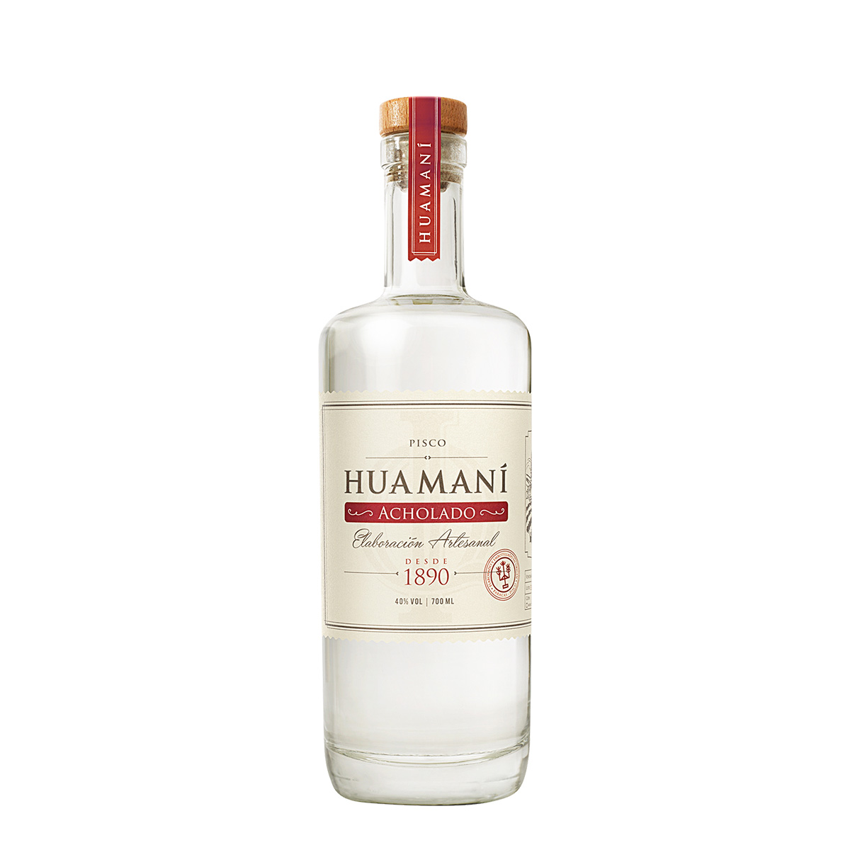 Huamaní Pisco Acholado 700 ml.