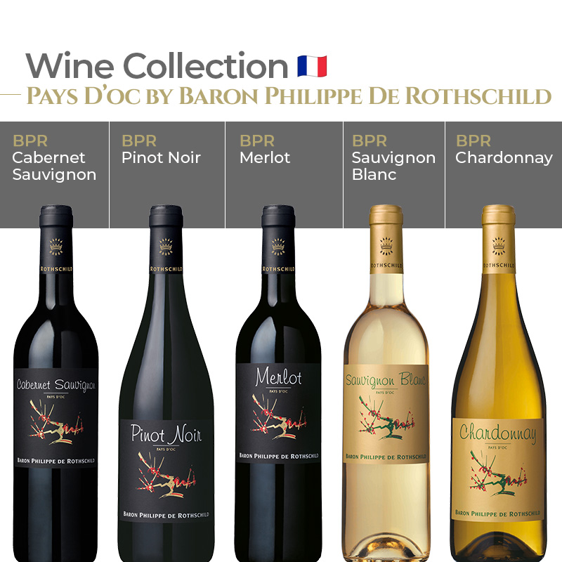 Wine Collection - Pays d’Oc by Baron Philippe De Rothschild