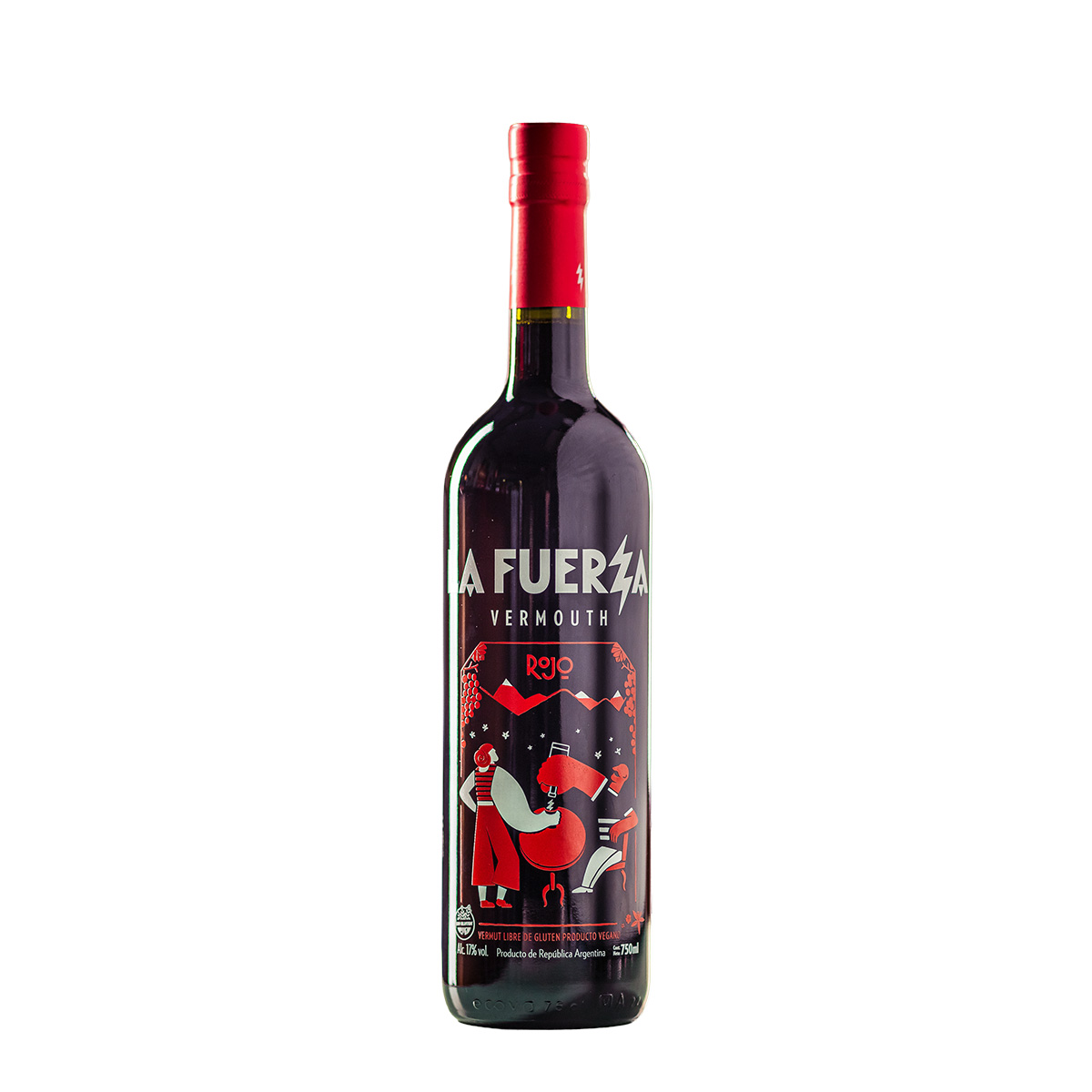 La Fuerza Vermouth Rojo de Malbec 750 ml.