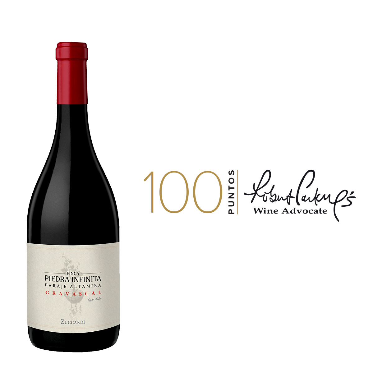 Zuccardi Finca Piedra Infinita Gravascal (2021) 750ml. | 100 Puntos. Robert Parker